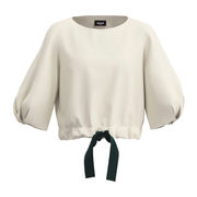 CAMICIA VIGO FIOCCO IN VITA Donna Ecru CAMICIA VIGO FIOCCO IN VITA Donna Ecru