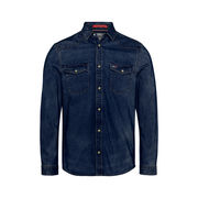 CAMICIA WESTERN IN DENIM Uomo Dark Indigo CAMICIA WESTERN IN DENIM Uomo Dark Indigo
