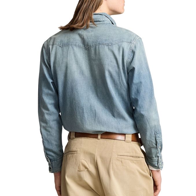 CAMICIA WESTERN Uomo Denim