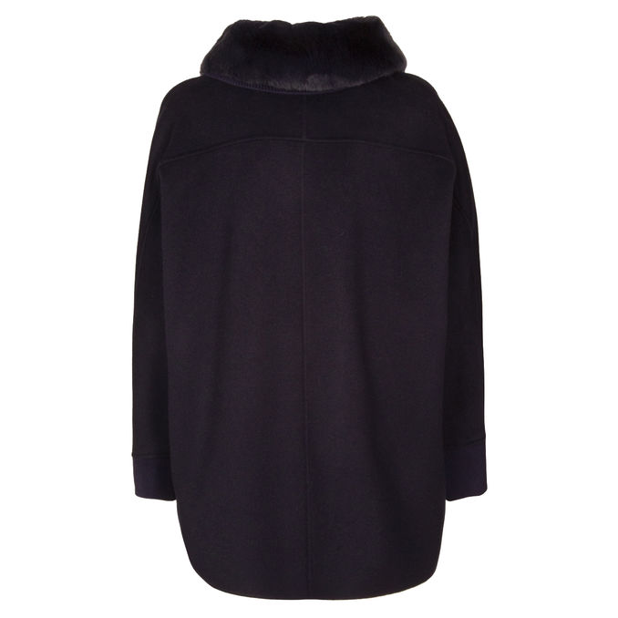 CAPPA IN CASHMERE E LANA MERINO Donna Night Blue