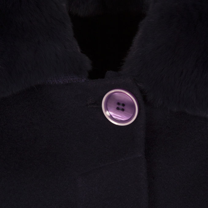 CAPPA IN CASHMERE E LANA MERINO Donna Night Blue