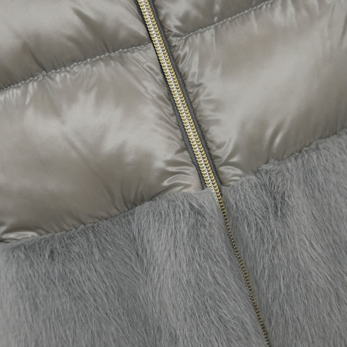 CAPPA IN NYLON E NEW LADY Donna Grigio Perla