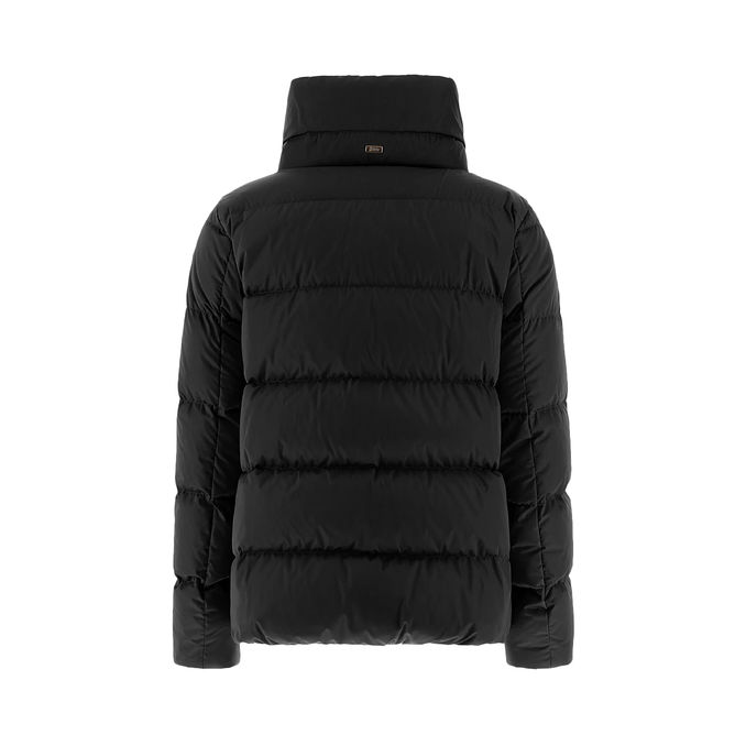 CAPPA IN RASO Donna Nero