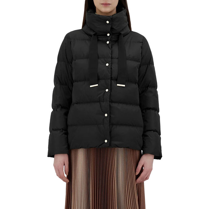 CAPPA IN RASO Donna Nero