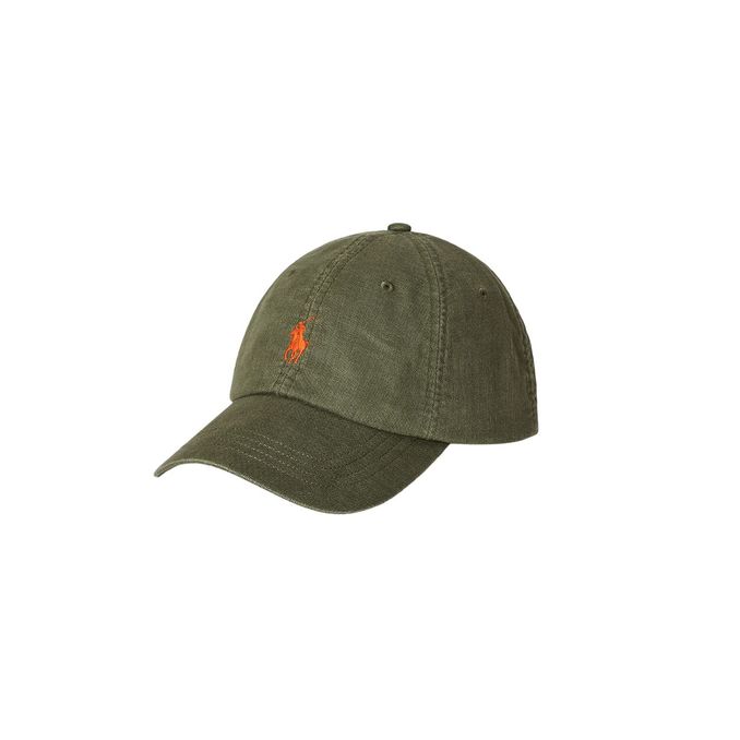 CAPPELLO BASEBALL LINO CLS Uomo New Olive