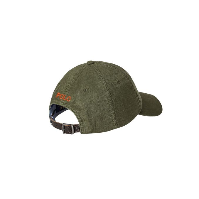 CAPPELLO BASEBALL LINO CLS Uomo New Olive