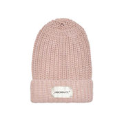 CAPPELLO MAXI IN MAGLIA Donna Bianco Rosa Nude CAPPELLO MAXI IN MAGLIA Donna Bianco Rosa Nude