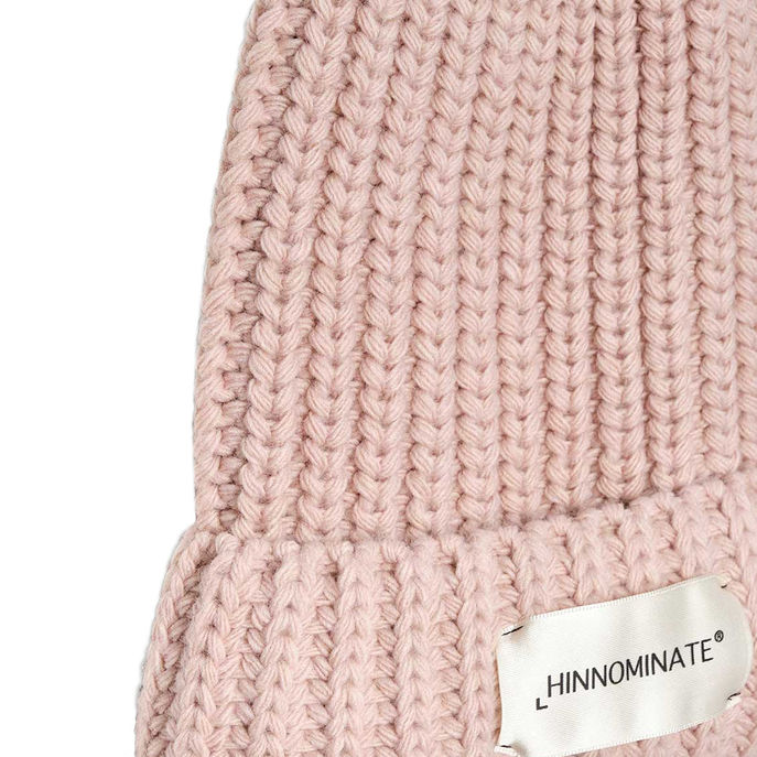 CAPPELLO MAXI IN MAGLIA Donna Bianco Rosa Nude