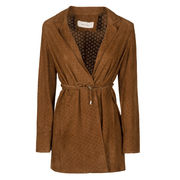 CAPPOTTINO TRAFORATO SUEDE Donna Nocciola  CAPPOTTINO TRAFORATO SUEDE Donna Nocciola