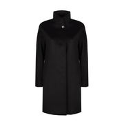 CAPPOTTINO ZENIT CON MANICA SCESA E COLLO ALTO Donna Nero CAPPOTTINO ZENIT CON MANICA SCESA E COLLO ALTO Donna Nero