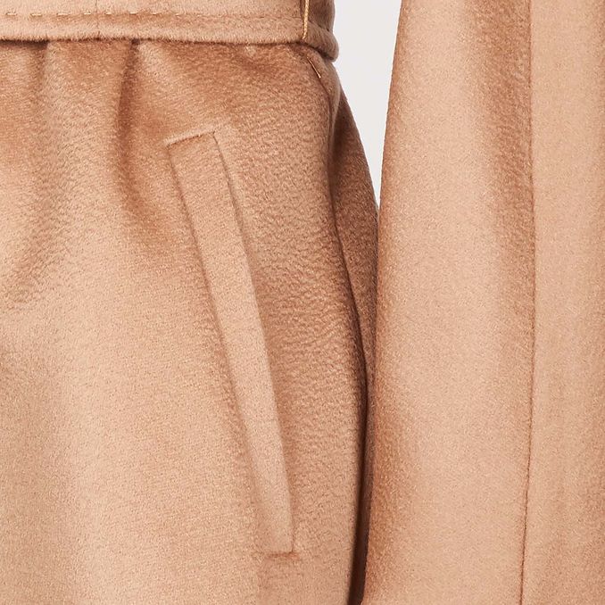 CAPPOTTO ABELIALUNGO CON CINTURA Donna Cammello