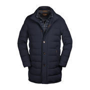 CAPPOTTO CALEGARI KN MONOPETTO CON CORPETTO STACCABILE Uomo Dark Blue CAPPOTTO CALEGARI KN MONOPETTO CON CORPETTO STACCABILE Uomo Dark Blue