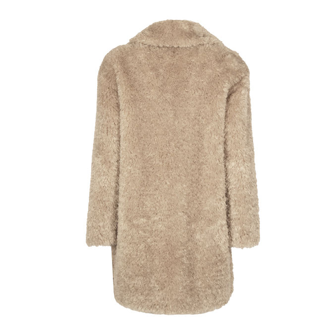 CAPPOTTO ECOPELLICCIA TEDDY Donna Chantilly