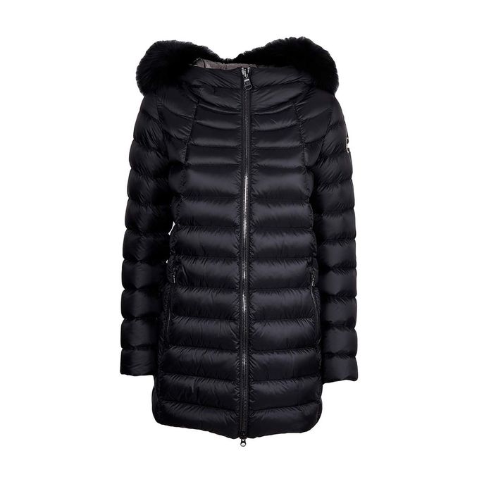 cappotto nero pelo