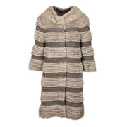 CAPPOTTO IN VISONE Donna Tortora  CAPPOTTO IN VISONE Donna Tortora