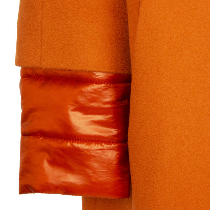 CAPPOTTO LUXURY WOOL Donna Arancio