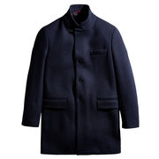 CAPPOTTO NEW DUTY PANNO MAGLIA UNITA GALLES Uomo Nicotina Chiaro Blu Navy CAPPOTTO NEW DUTY PANNO MAGLIA UNITA GALLES Uomo Nicotina Chiaro Blu Navy