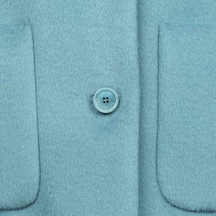 CAPPOTTO OLIVETO IN MISTO LANA E MOHAIR Donna Avio