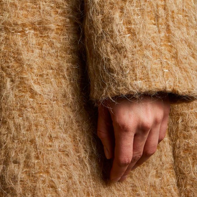 CAPPOTTO OVER ALPACA E MOHAIR Donna Cappuccino 