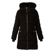 CAPPOTTO PIUMA Bambina Nero CAPPOTTO PIUMA Bambina Nero