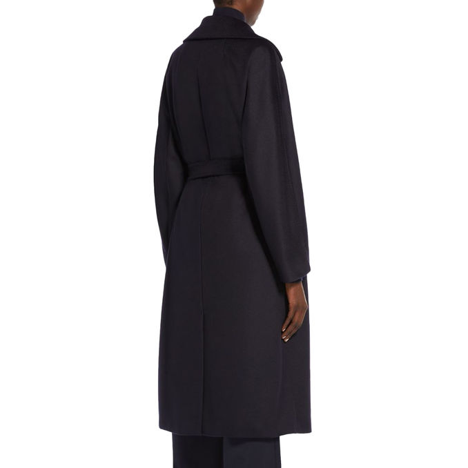 CAPPOTTO RESINA DRAP DI PURA LANA Donna Blu