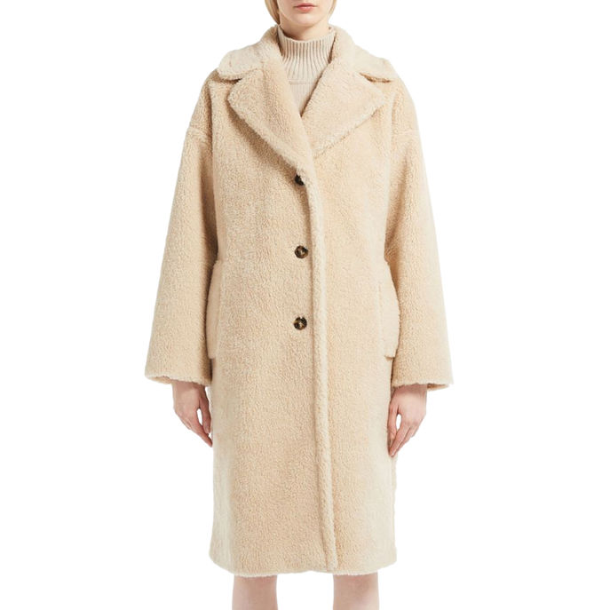 CAPPOTTO SALMONE Donna Crema