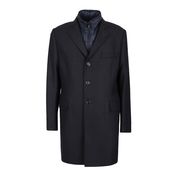 CAPPOTTO SPIGATO CON GILET E IMBOTTITURA STACCABILE BENJAMIN Uomo Mirto CAPPOTTO SPIGATO CON GILET E IMBOTTITURA STACCABILE BENJAMIN Uomo Mirto