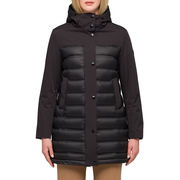CAPPOTTO TRAPUNTATO CON CAPPUCCIO  CAPPOTTO TRAPUNTATO CON CAPPUCCIO