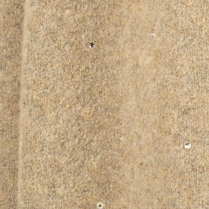 CARDIGAN CON STRASS Donna Beige