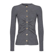 CARDIGAN EVELIGNESE Donna Dark Grey  CARDIGAN EVELIGNESE Donna Dark Grey