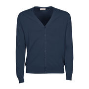 CARDIGAN IN COTONE Uomo Blue  CARDIGAN IN COTONE Uomo Blue