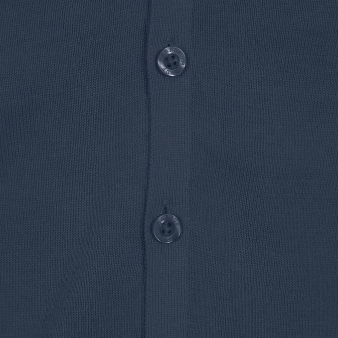 CARDIGAN IN COTONE Uomo Blue