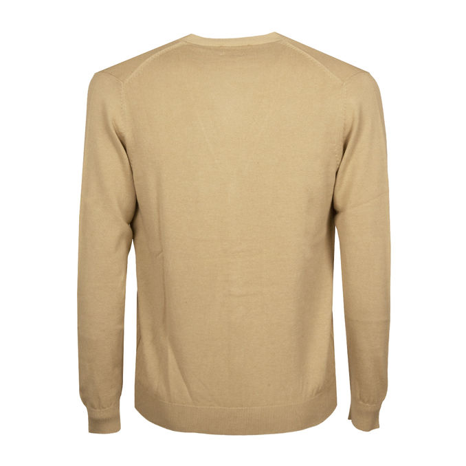 CARDIGAN IN COTONE Uomo Corda