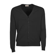 CARDIGAN IN COTONE Uomo Nero  CARDIGAN IN COTONE Uomo Nero
