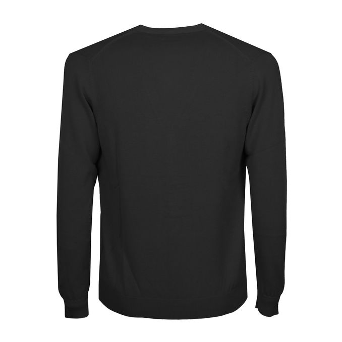 CARDIGAN IN COTONE Uomo Nero