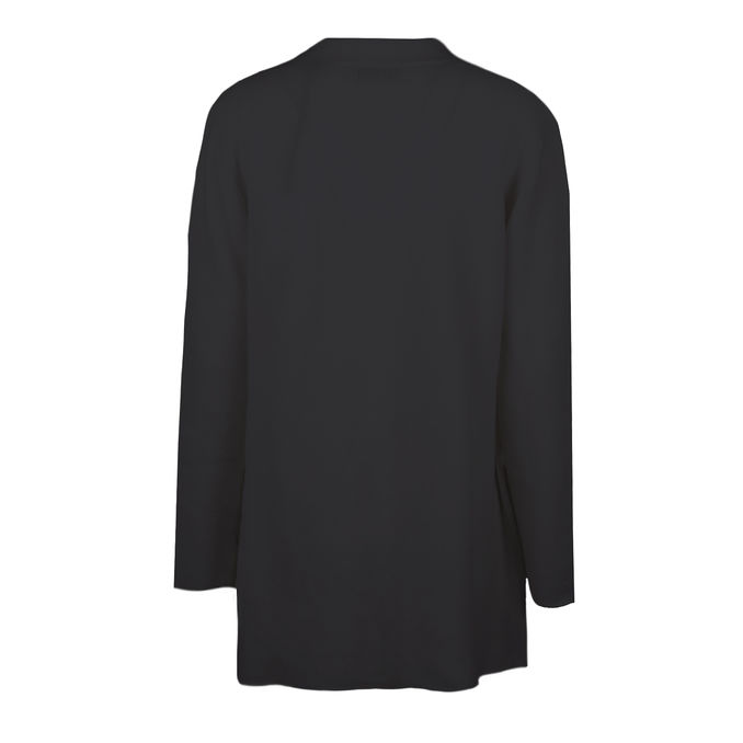 CARDIGAN IN LANA Donna Blu Navy