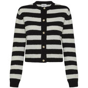 CARDIGAN SIRA CON BOTTONI ORO E RIGHE  CARDIGAN SIRA CON BOTTONI ORO E RIGHE