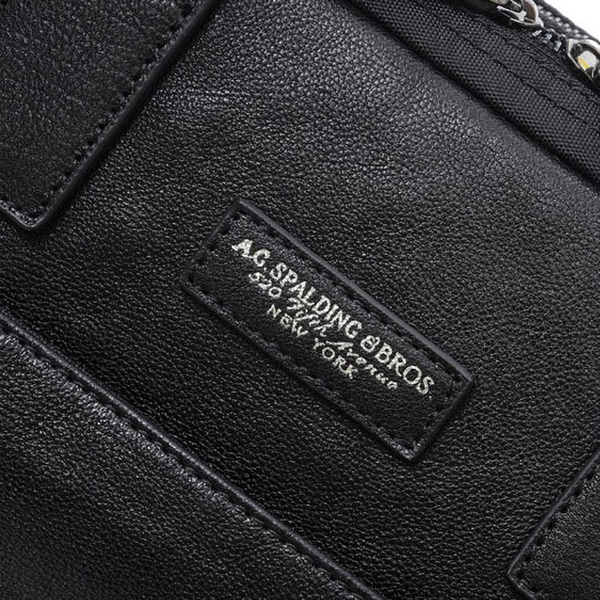 CARTELLA 2 ZIP STEEL RIVET Unisex Nero