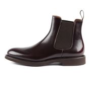 CHELSEA BOOT IN PELLE SPAZZOLATA CON ELASTICO Uomo Moro CHELSEA BOOT IN PELLE SPAZZOLATA CON ELASTICO Uomo Moro