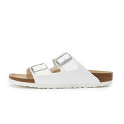 CIABATTA ARIZONA BIRKO FLOR CALZATA STRETTA Donna White CIABATTA ARIZONA BIRKO FLOR CALZATA STRETTA Donna White