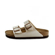 CIABATTA ARIZONA BIRKO FLOR GRACEFUL Donna Pearl White CIABATTA ARIZONA BIRKO FLOR GRACEFUL Donna Pearl White