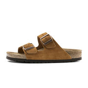 CIABATTA ARIZONA DOPPIA FIBBIA SFB SUEDE Donna Mink CIABATTA ARIZONA DOPPIA FIBBIA SFB SUEDE Donna Mink