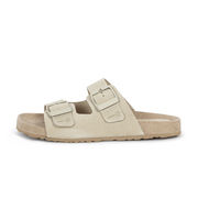 CIABATTINA DOPPIA FIBBIA Donna Champagne Beige CIABATTINA DOPPIA FIBBIA Donna Champagne Beige