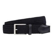 CINTURA RAYON STRETCH Uomo Nero  CINTURA RAYON STRETCH Uomo Nero