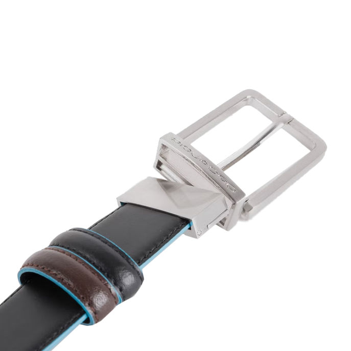 CINTURA REVERSIBILE Uomo Nero e Moro