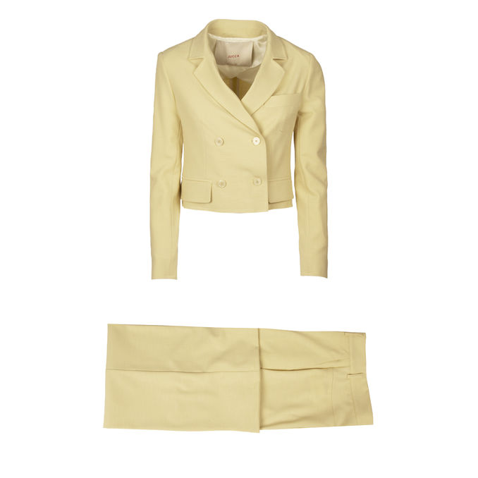 COMPLETO CROP Donna Vaniglia