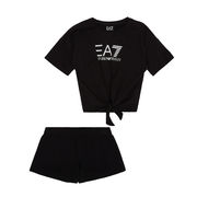 COMPLETO TSHIRT E SHORTS Bimba Nero COMPLETO TSHIRT E SHORTS Bimba Nero
