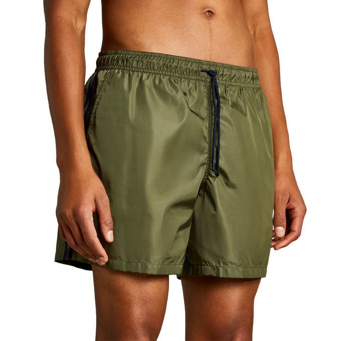 COSTUME BANDE LATERALI Uomo Verde Militare Blu