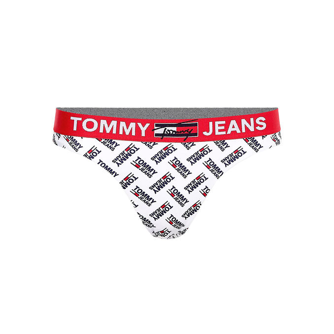 COSTUME BRASILIANA ELASTICO LOGATO Donna White