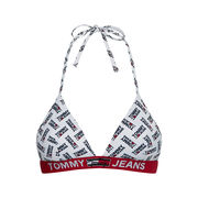 COSTUME TRIANGOLO FISSO ELASTICO LOGATO Donna White COSTUME TRIANGOLO FISSO ELASTICO LOGATO Donna White